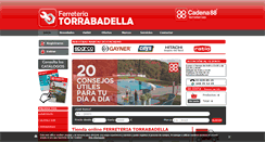 Desktop Screenshot of ferreteriaybricolajetorrabadella.com